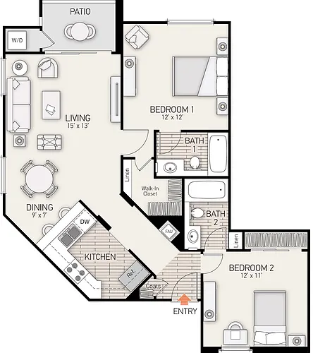 Floor plan Plan G