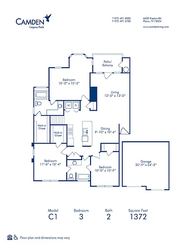 Floor plan C1