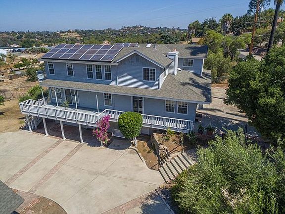 Side House Aerial View