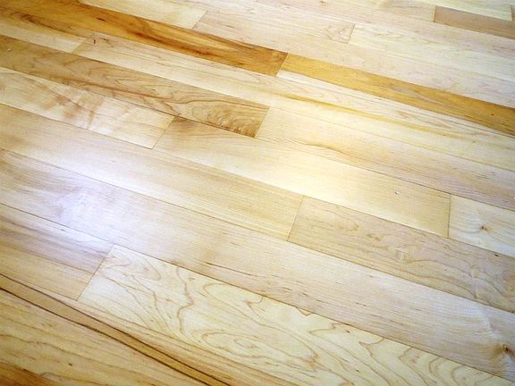 Newly Refinished Wood Floors