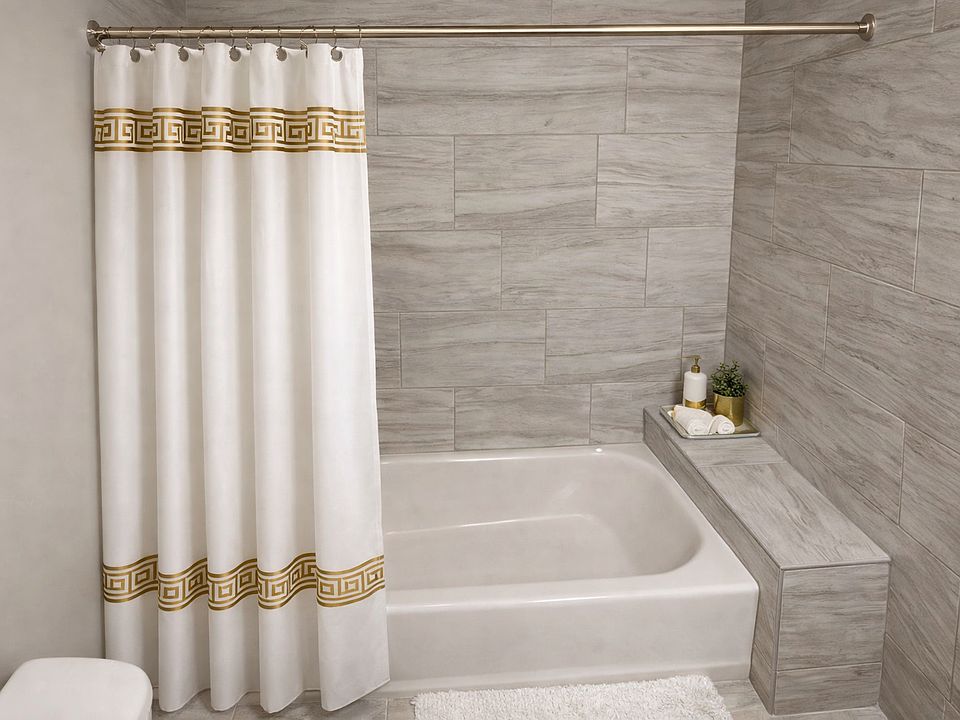 New Tiled Luxury Bathroom