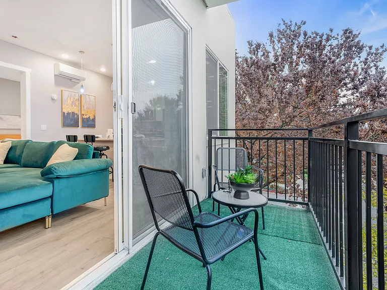Living room balcony