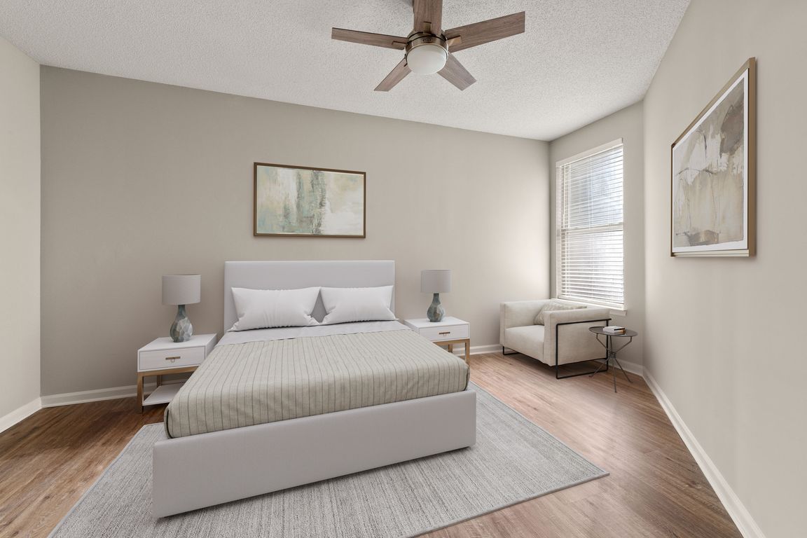 Retreat to a bedroom built for relaxation