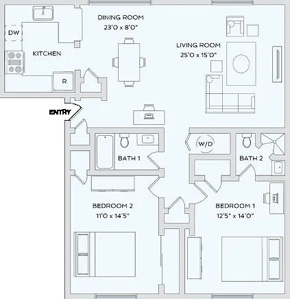 Lake Castleton Apartments — Photo 52