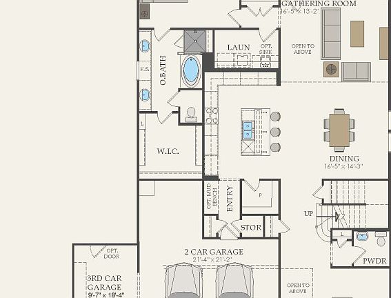 First Floor 4 br 3.5 ba