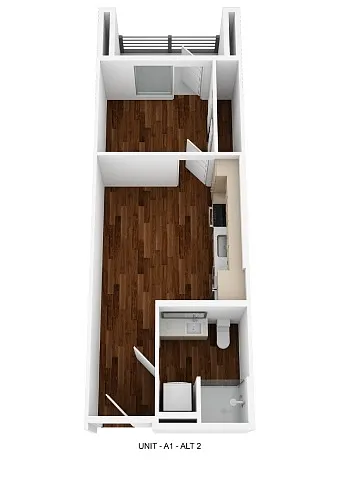 Floor plan A1-ALT2