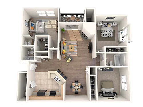 Floor plan C1