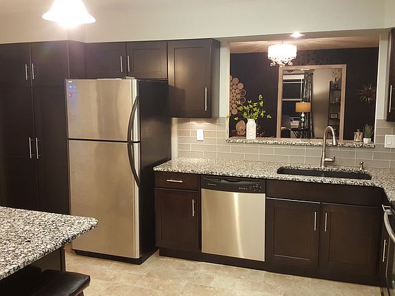 Kitchen looking from Wet bar
