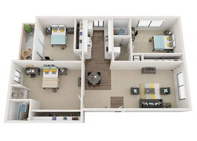 Floor plan The Highlander