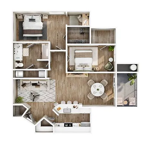 Floor plan B3R