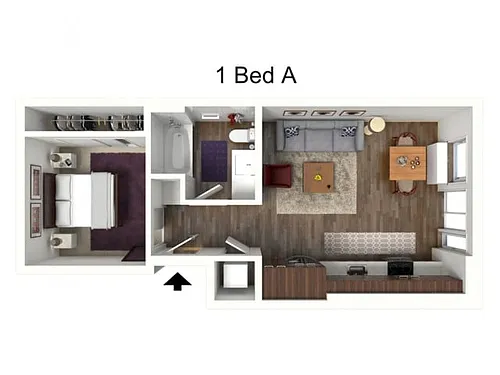 Floor plan 1A
