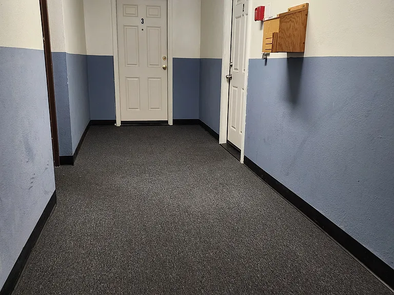 Hallway from front stairs.