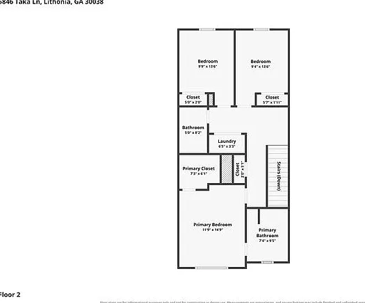 3 bed, 2.5 bath, 1432 sqft, $1,845 — Photo 3