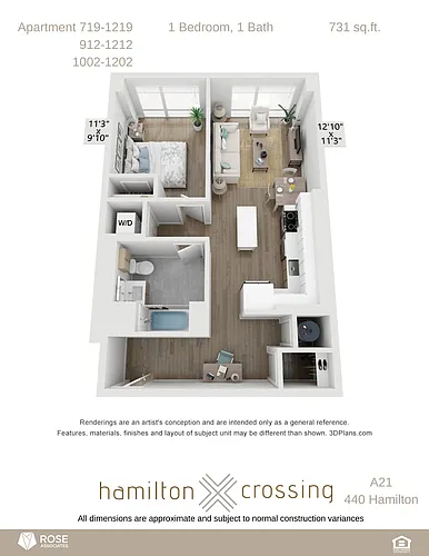 Floor plan A21