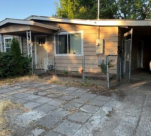 Outside of property