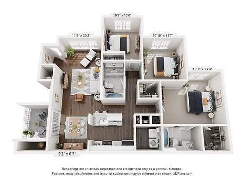 Floor plan The Ocracoke