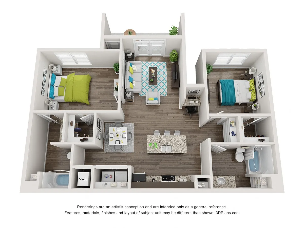Floor plan Retreat I