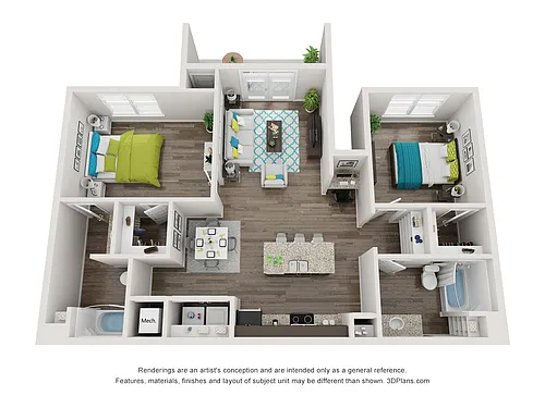Floor plan Retreat I
