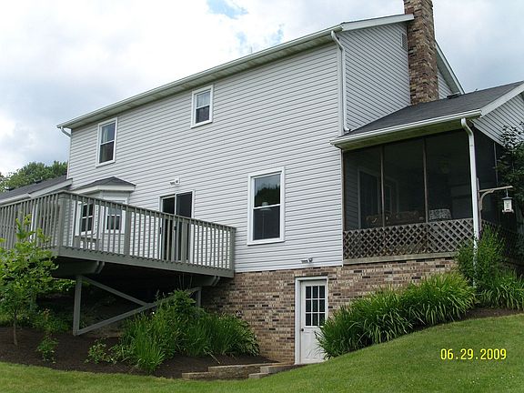 Screened in porch/walk out basement