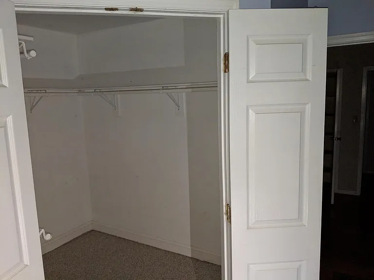 Master bathroom closet