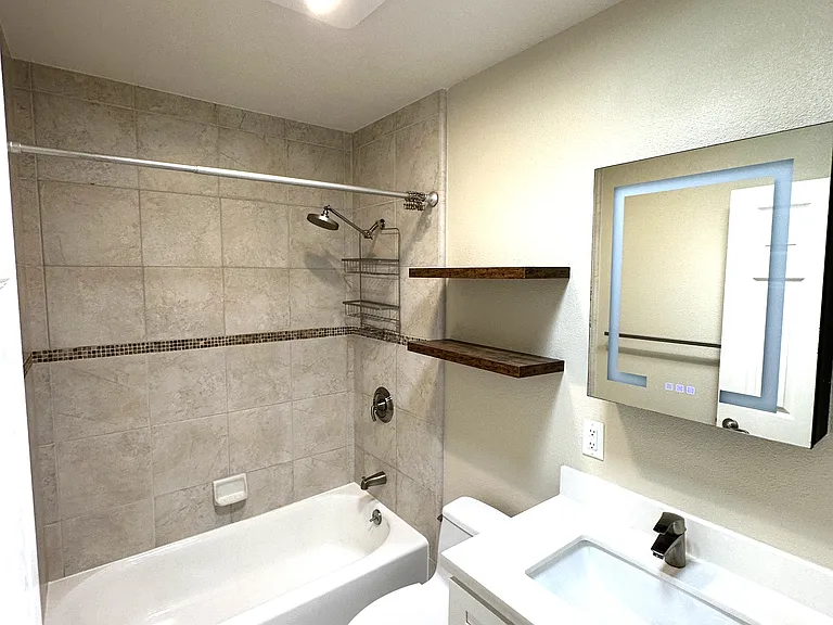 Hall bath