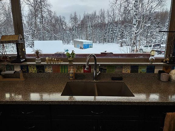 Granite Double Sink, View