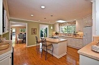 huge kitchen with island