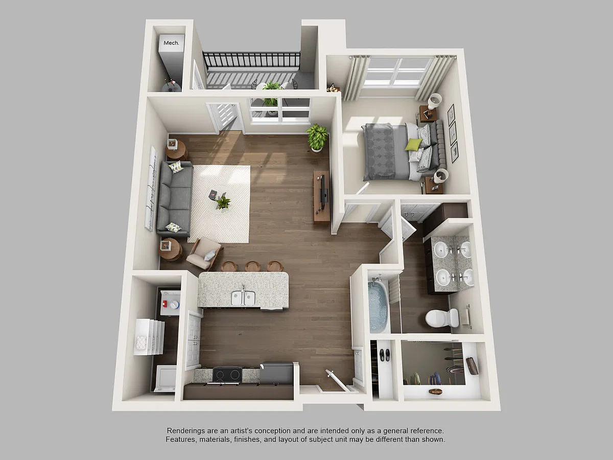 Floor plan Peabody A3