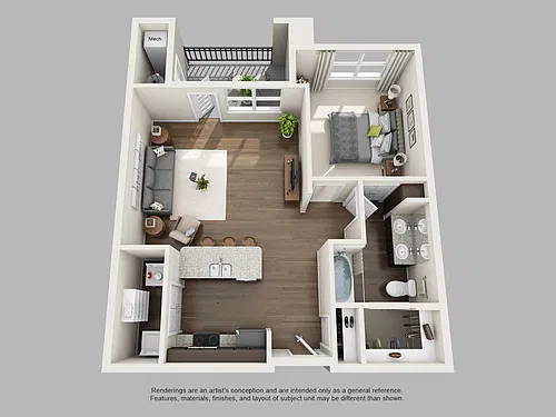 Floor plan Peabody A3