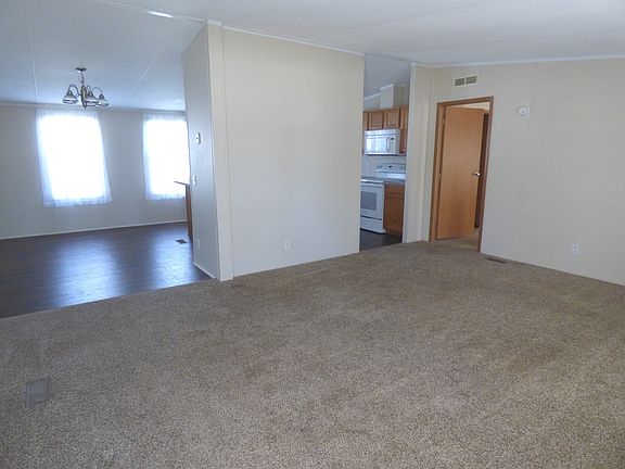 Living Room into Dining & Kitchen