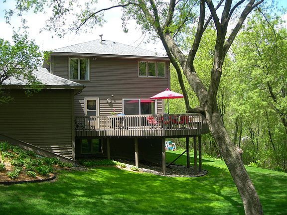 Beautiful side and back yard