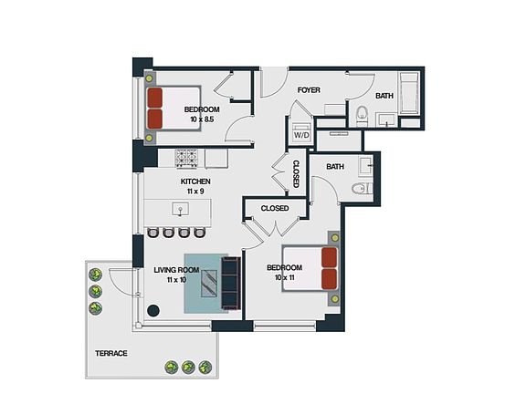 2nd image of 69 Adams St #24Q