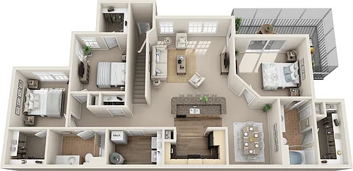 Floor plan C2B