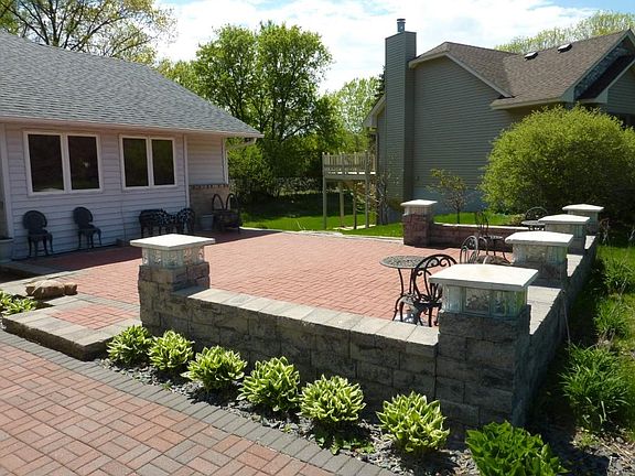 Large and open paver patio to sit and relax or entertain family and friends