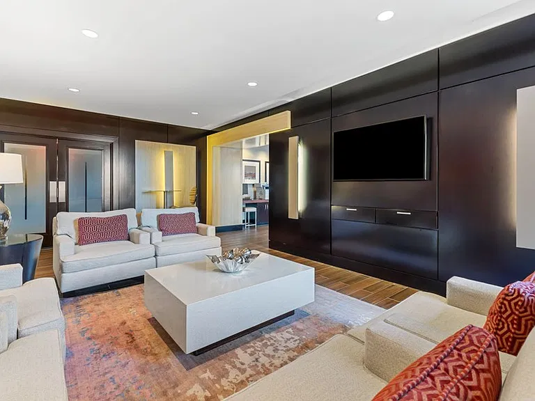 Resident lounge with flat screen TVs and Wi-Fi