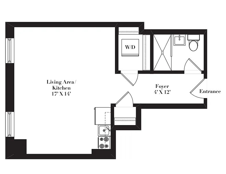 Floor plan A12