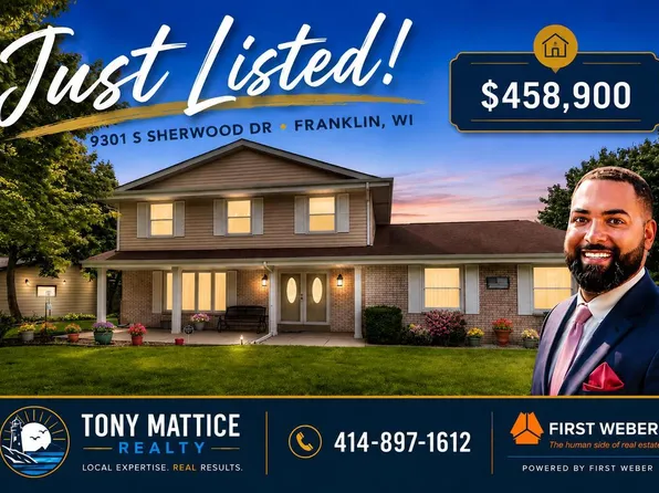 9301 S Sherwood DRIVE, Franklin, WI 53132