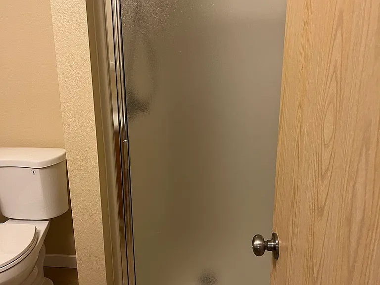 Other picture of bathroom contacted to main bedroom.