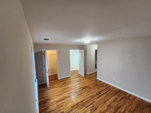 Master bedroom with double closet