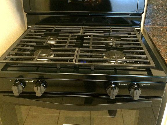New gas stove & oven