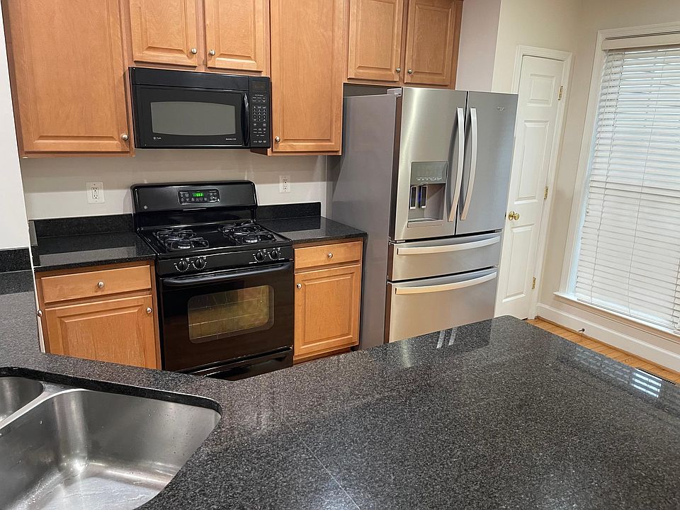 Kitchen with new Fridge
