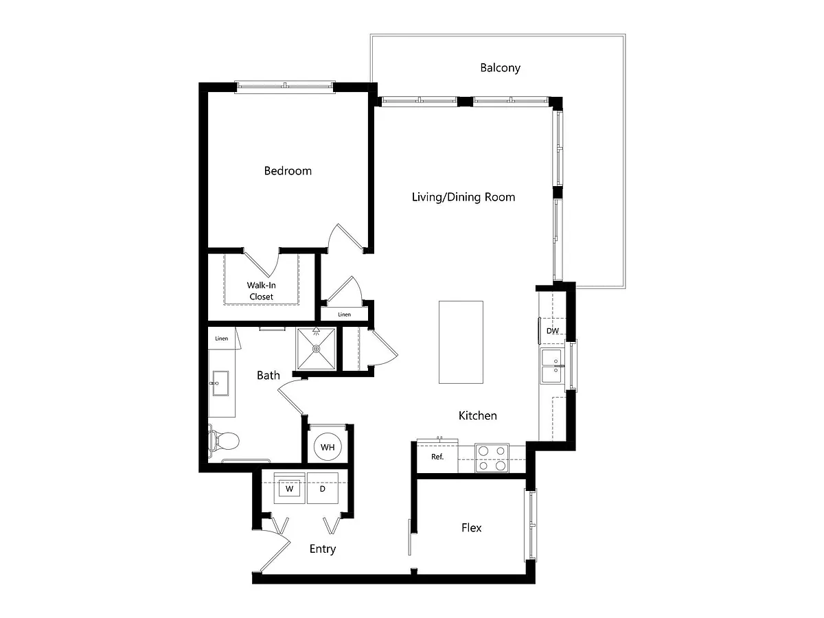Floor plan A2A