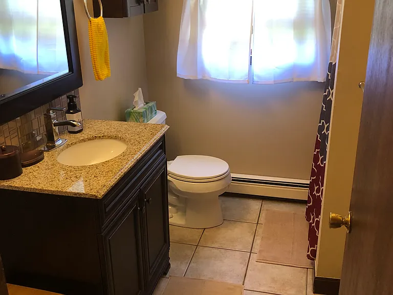 First floor full bathroom with shower stall