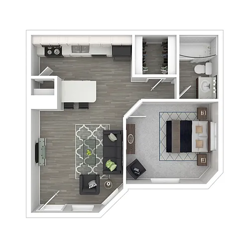 Floor plan A1 Upgrade