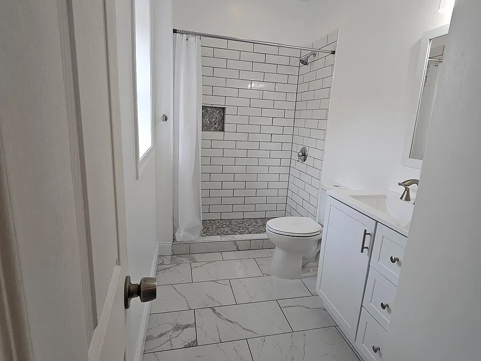 Beautiful walk in shower