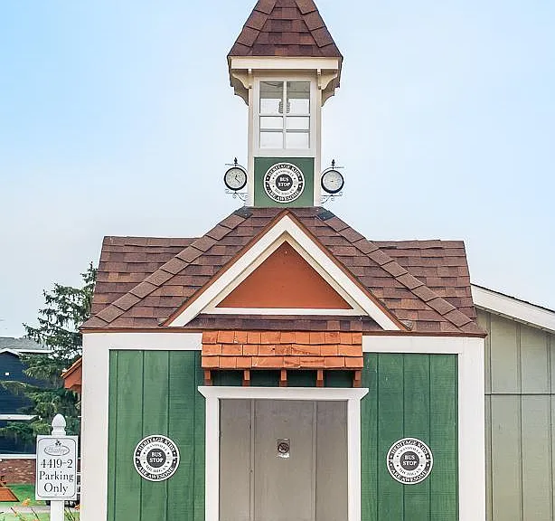 Bus stop station for our littlest Heritage Residents!