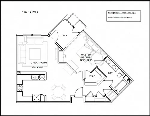 Floor plan Plan 3