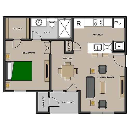 Floor plan A1