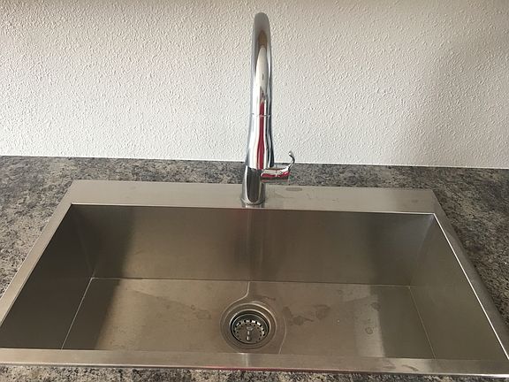 Industrial kitchen sink