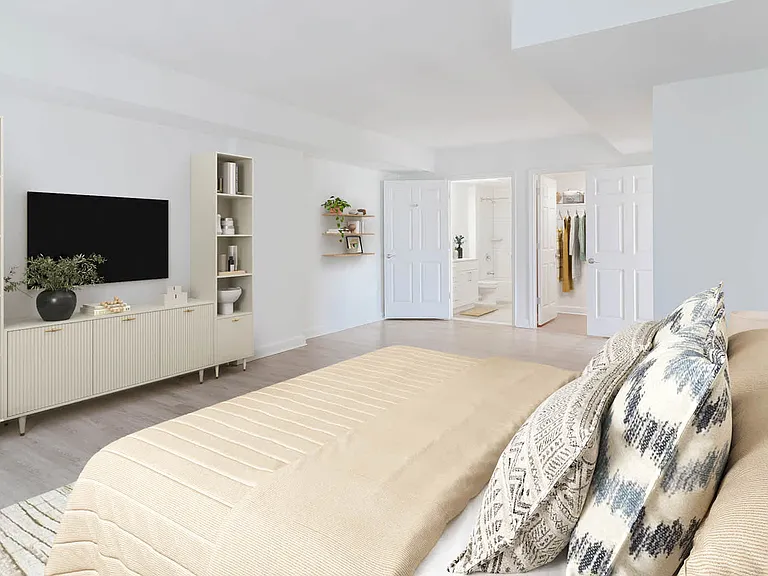 Bedroom with Hard Surface Flooring